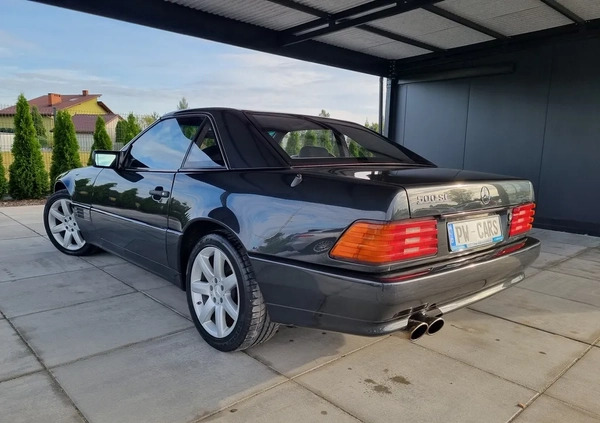 Mercedes-Benz SL cena 44900 przebieg: 189000, rok produkcji 1990 z Lewin Brzeski małe 326